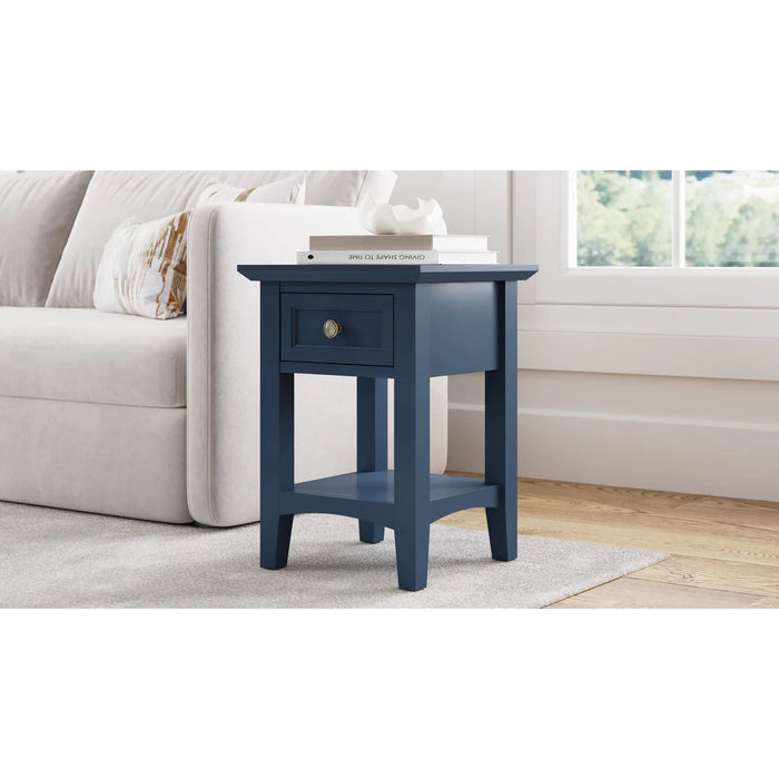 Gracelle Blue Living Room Table Collection Occasional Table Set