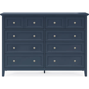 Grace eight-drawer chest and Mirror in blueberry (2024)