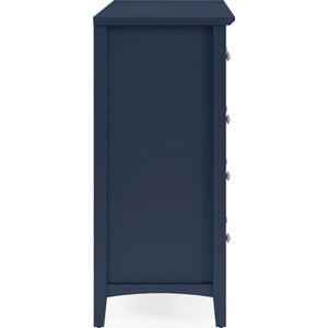 Grace eight-drawer chest and Mirror in blueberry (2024)