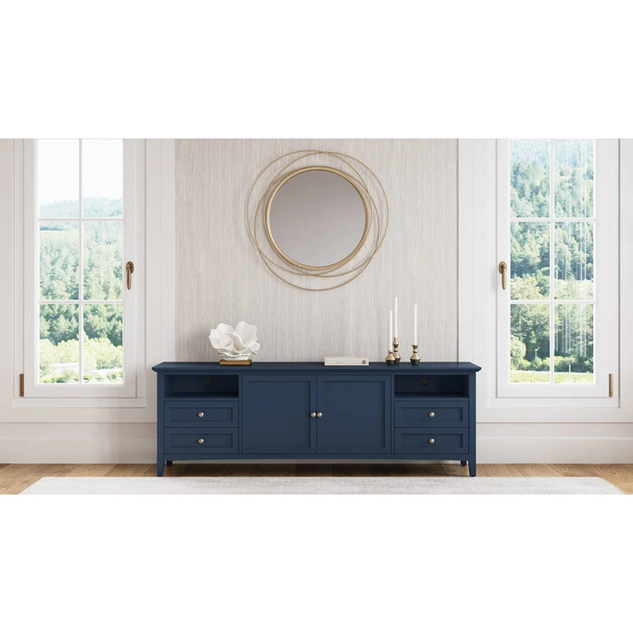 Modern 84" Sideboard / TV Console Buffet Cabinet, Console