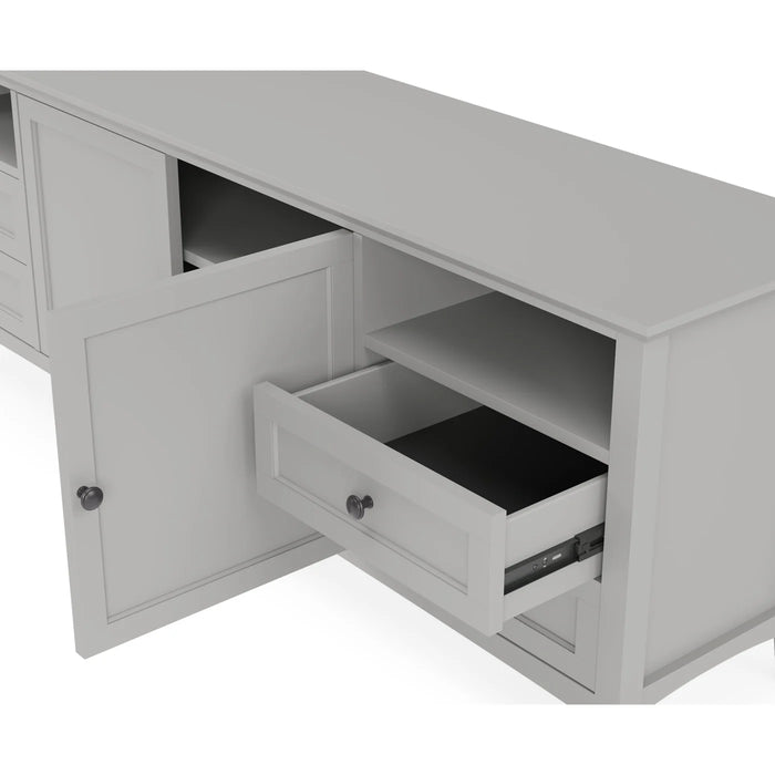 Modern 84" Sideboard / TV Console Buffet Cabinet, Console