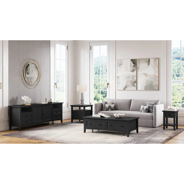 Modern 84" Sideboard / TV Console Buffet Cabinet, Console