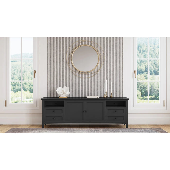 Modern 84" Sideboard / TV Console Buffet Cabinet, Console