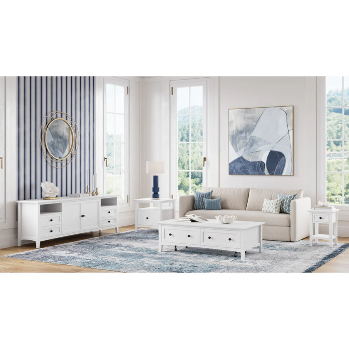 Modern 84" Sideboard / TV Console Buffet Cabinet, Console