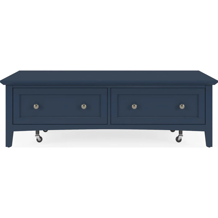 Gracelle Blue Living Room Table Collection Occasional Table Set