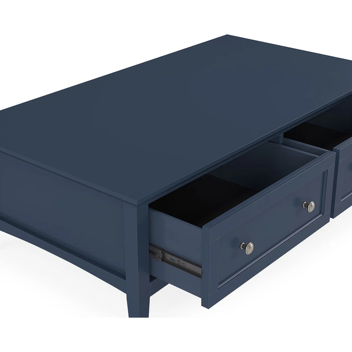 Gracelle Blue Living Room Table Collection Occasional Table Set