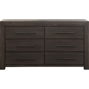 Heath six-drawer chest in basalt grey (2024)
