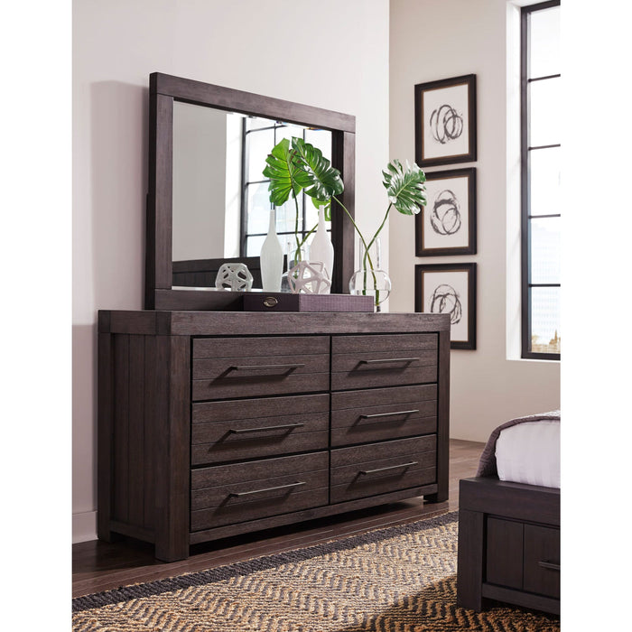 Heath six-drawer chest in basalt grey (2024)