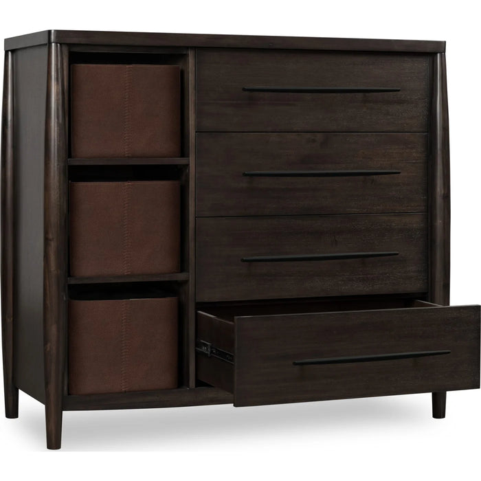 Kingsley Sweater Chest with Storage Bins in Minx - 50"