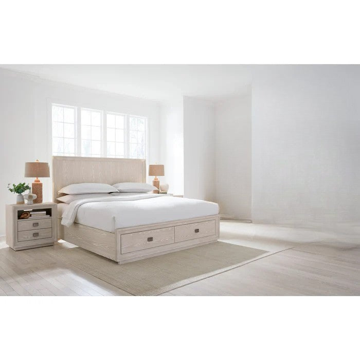 Harbor Rustic-Modern Bedroom Set with Storage Bed
