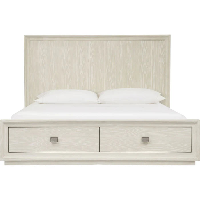 Harbor Rustic-Modern Storage Platform Bed Frame