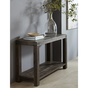 Solid Meadow console table in graphite
