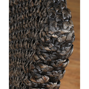 Set of 2 Meadow Wicker dining chair in brick brown