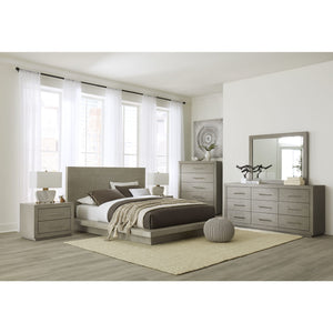 Melbourne Chest of Drawers with Nine Drawers and Mirror in Mineral (2024)