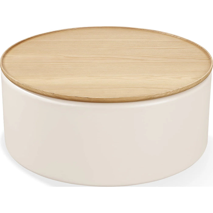 Jefferson 3-Piece Occasional Table Set in Barley & Off-White