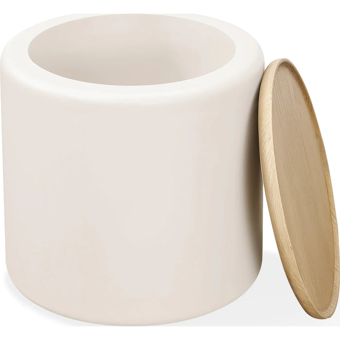 Jefferson 3-Piece Occasional Table Set in Barley & Off-White