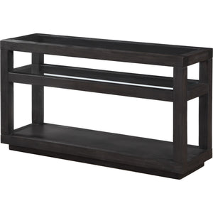 Oxford console table in basalt grey