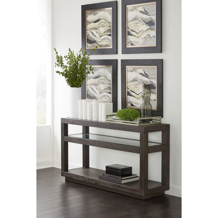 Oxford console table in basalt grey