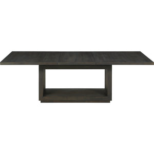 Rectangular Oxford dining table in basalt grey
