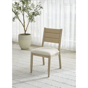 Set of 2 Rockport Danish Cord dining chair in Chai