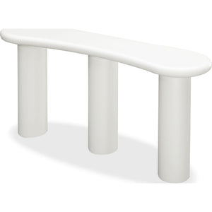 Sven wooden console table in rice