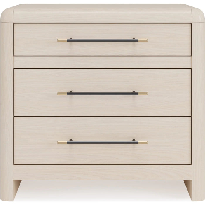 Lexington Upholstered Bedroom Set in White Sand