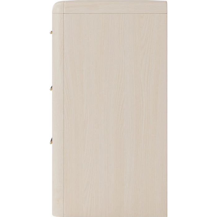 Lexington Upholstered Bedroom Set in White Sand