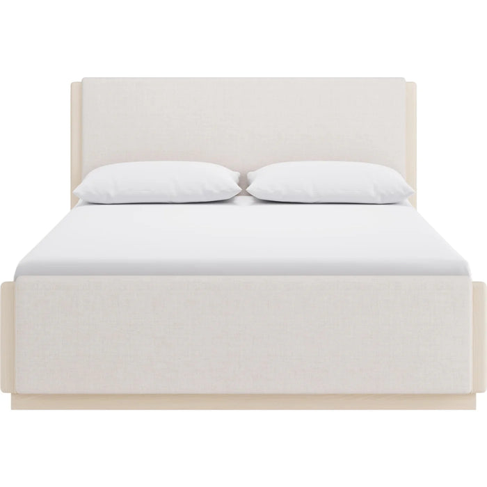 Lexington Upholstered Bedroom Set in White Sand