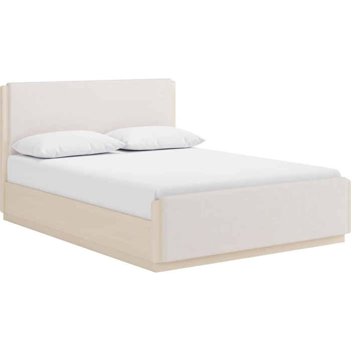 Lexington Upholstered Bedroom Set in White Sand