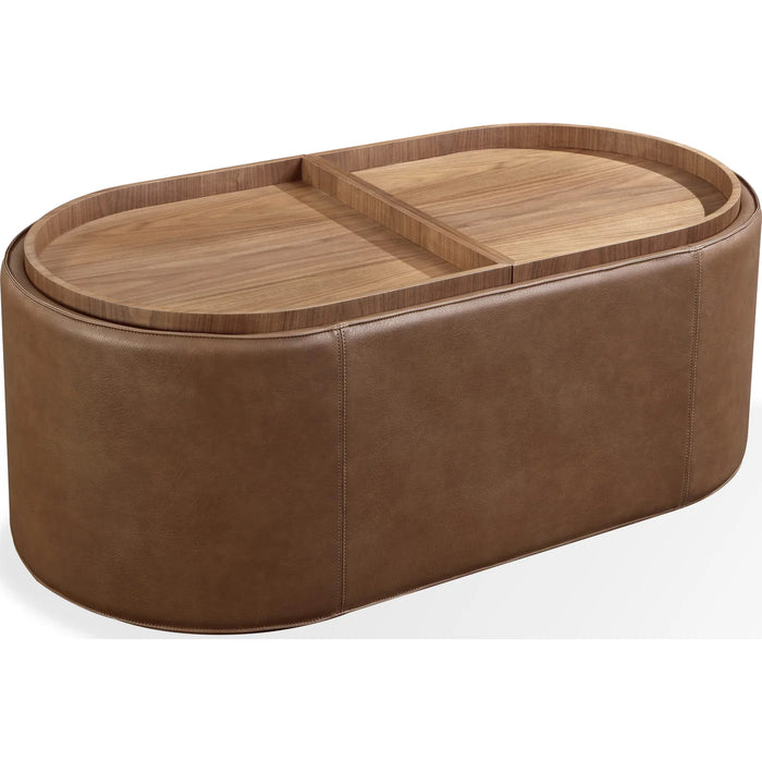 Buckeye Occasional Table Set in Sahara Walnut