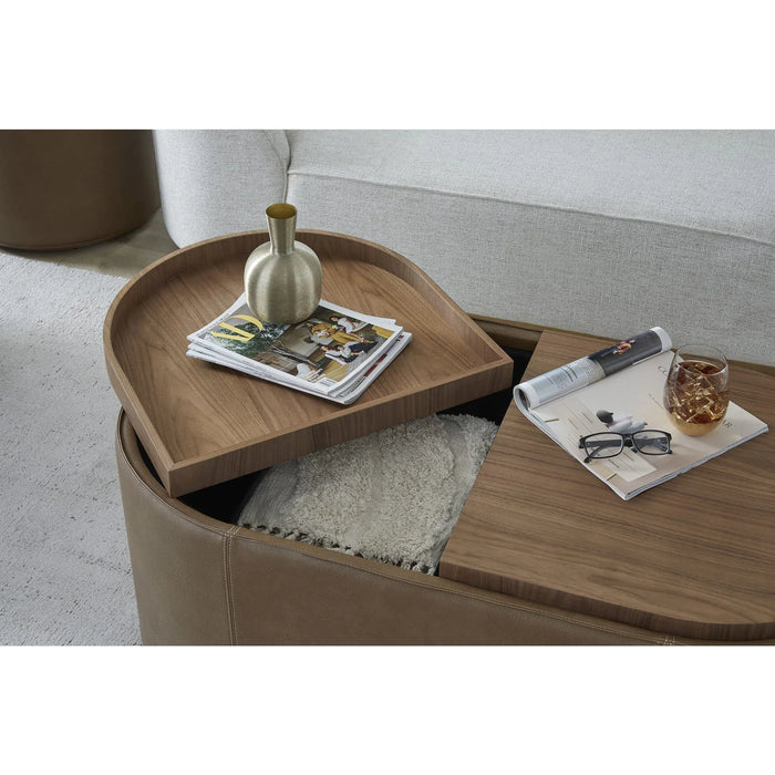 Buckeye Occasional Table Set in Sahara Walnut
