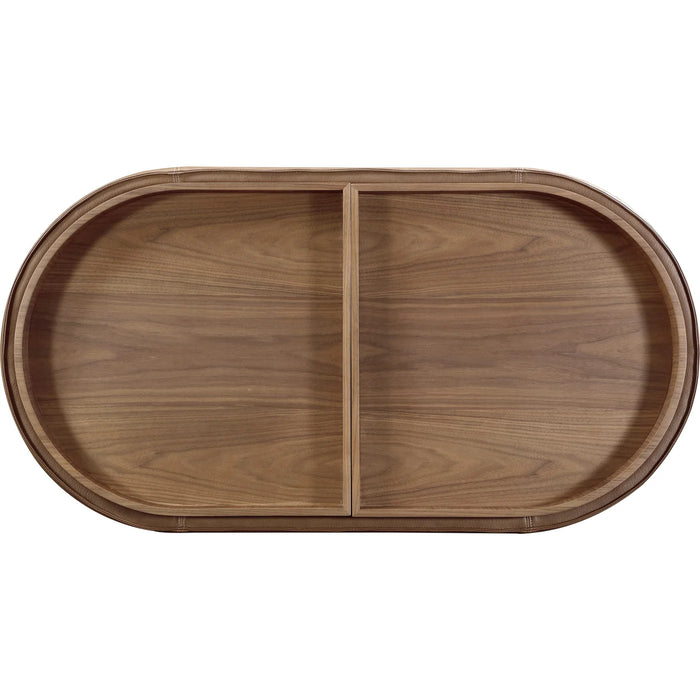 Buckeye Occasional Table Set in Sahara Walnut