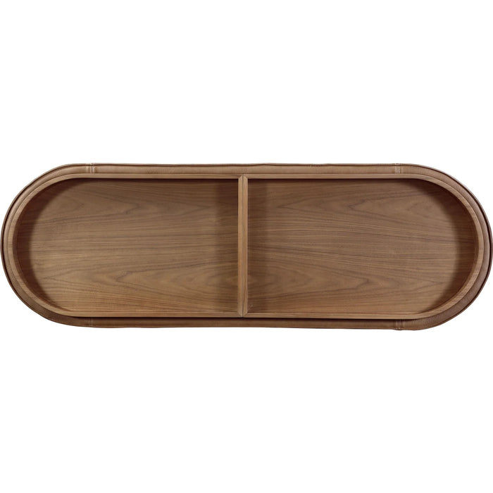 Buckeye Occasional Table Set in Sahara Walnut