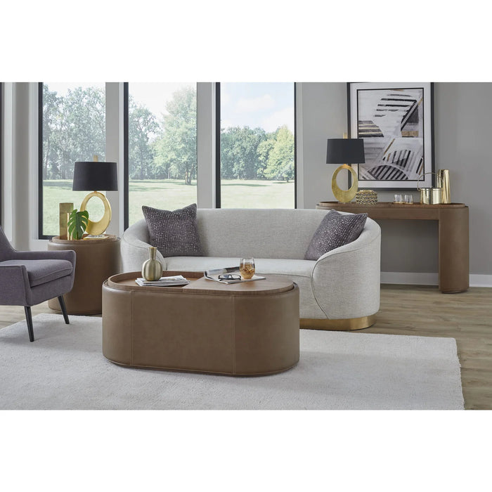Buckeye Occasional Table Set in Sahara Walnut