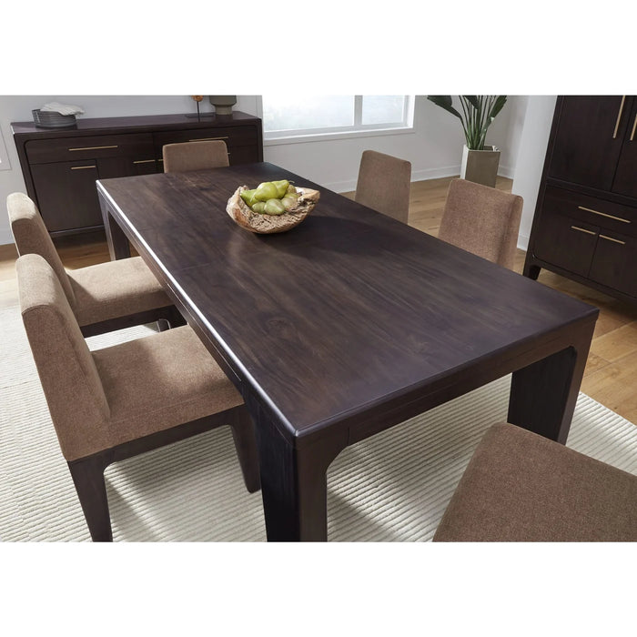Brentwood Acacia Wood Dining Table in Jaguar