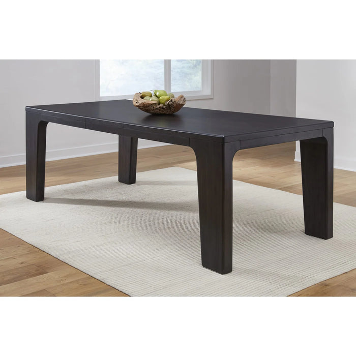 Brentwood Acacia Wood Dining Table in Jaguar