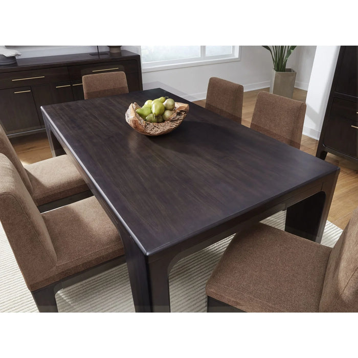 Brentwood Acacia Wood Dining Table in Jaguar