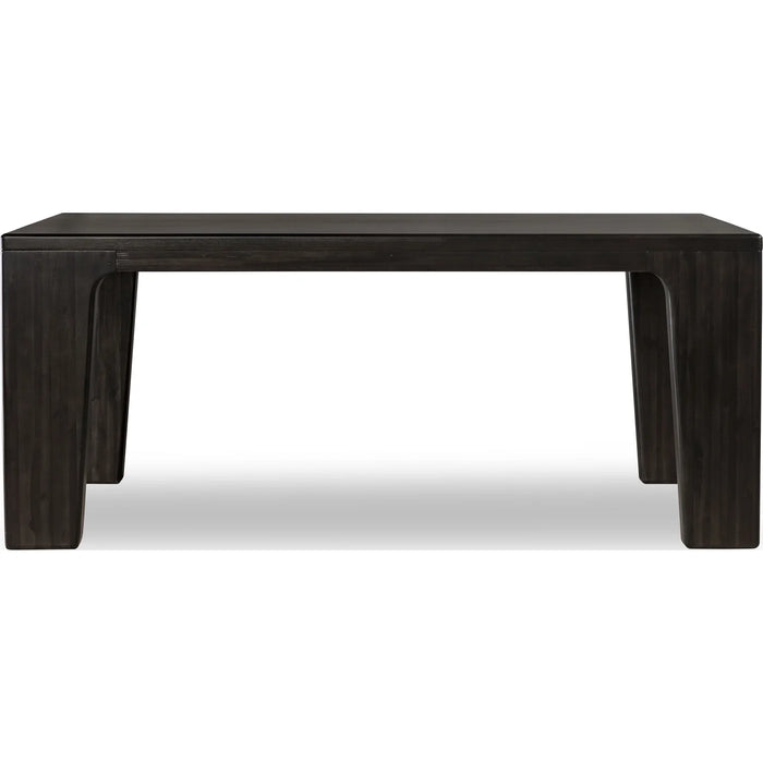 Brentwood Acacia Wood Dining Table in Jaguar