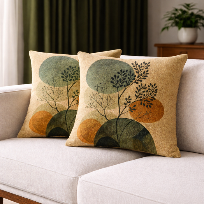 Exquisite Luxury Mid-Century Modern Sofa Cushions / Pillows
