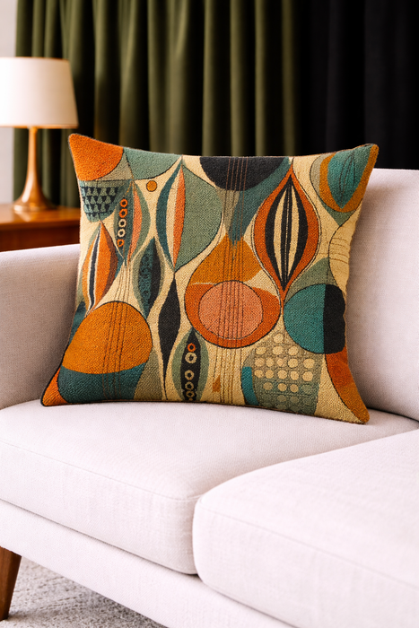 Exquisite Luxury Mid-Century Modern Sofa Cushions / Pillows