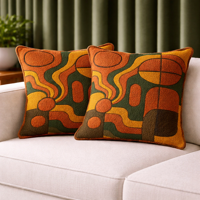 Exquisite Luxury Mid-Century Modern Sofa Cushions / Pillows
