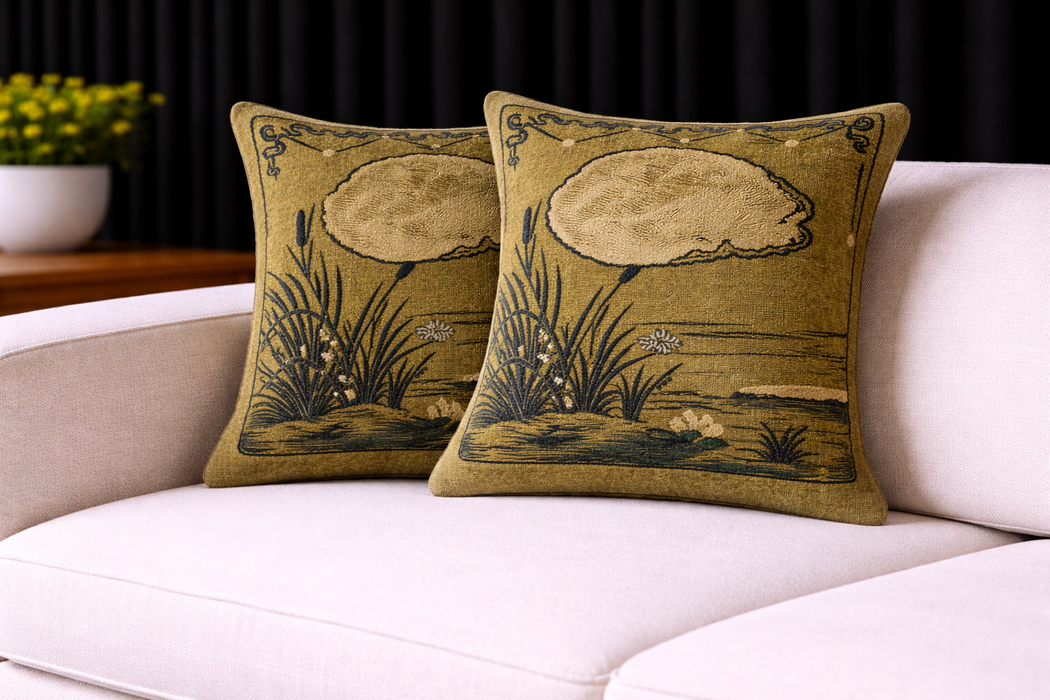 Exquisite Luxury Arts & Crafts Sofa Cushions – 1920s Design