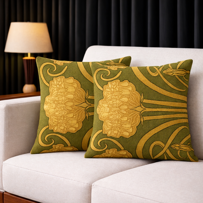 Exquisite Luxury Mid-Century Modern Sofa Cushions / Pillows
