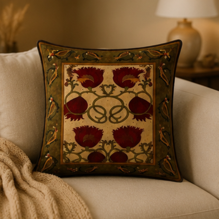 Persian-Inspired Luxurious Accent Cushions