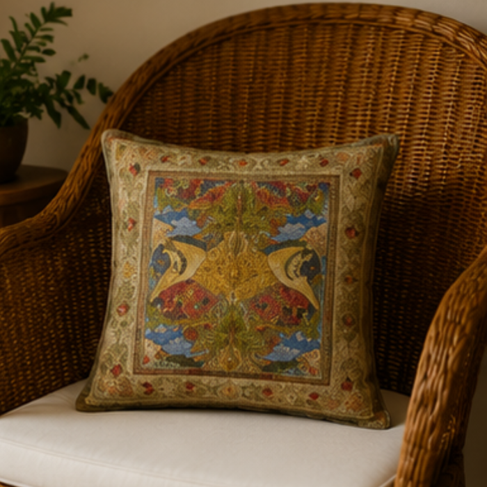 Persian-Inspired Luxurious Accent Cushions