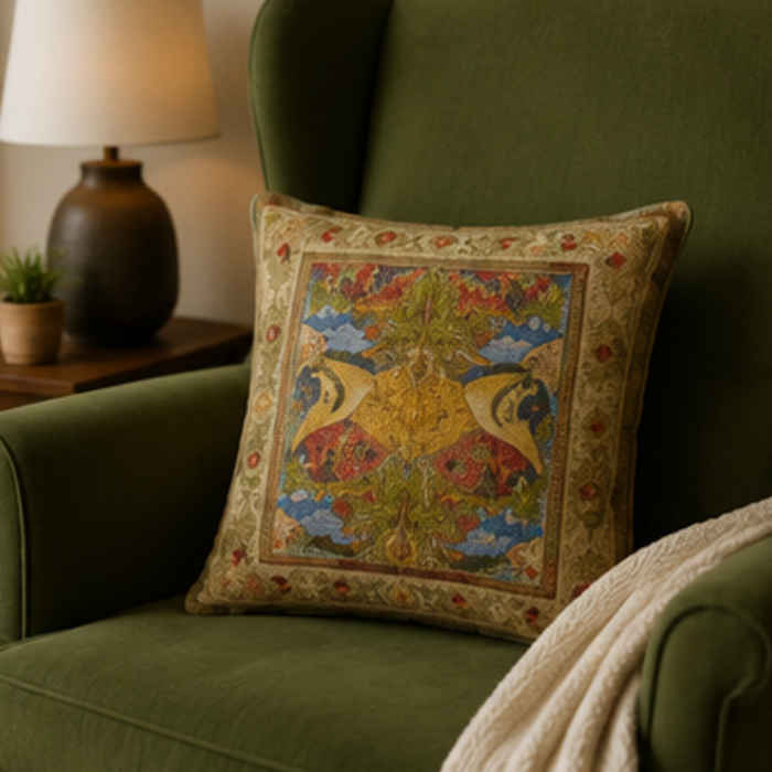 Persian-Inspired Luxurious Accent Cushions