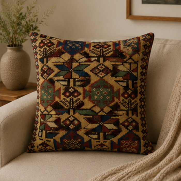 Persian-Inspired Luxurious Accent Cushions