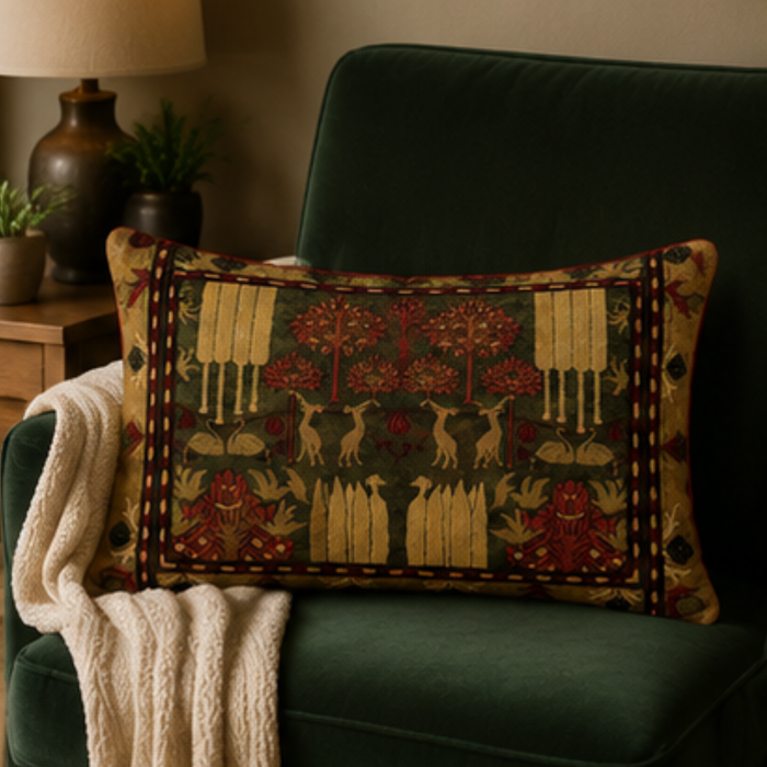 Persian-Inspired Luxurious Accent Cushions
