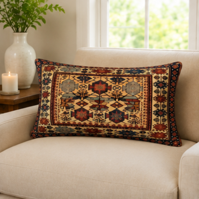 Persian-Inspired Luxurious Accent Cushions