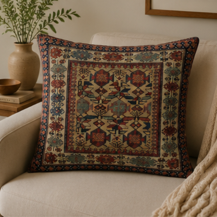 Persian-Inspired Luxurious Accent Cushions
